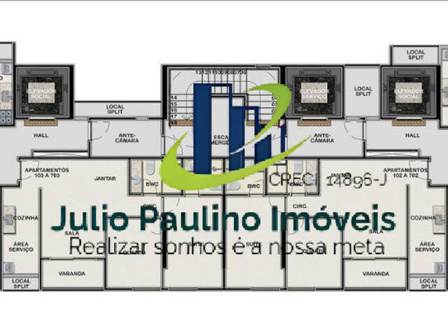 #JP 305 - Apartamento para Venda em Recife - PE - 2